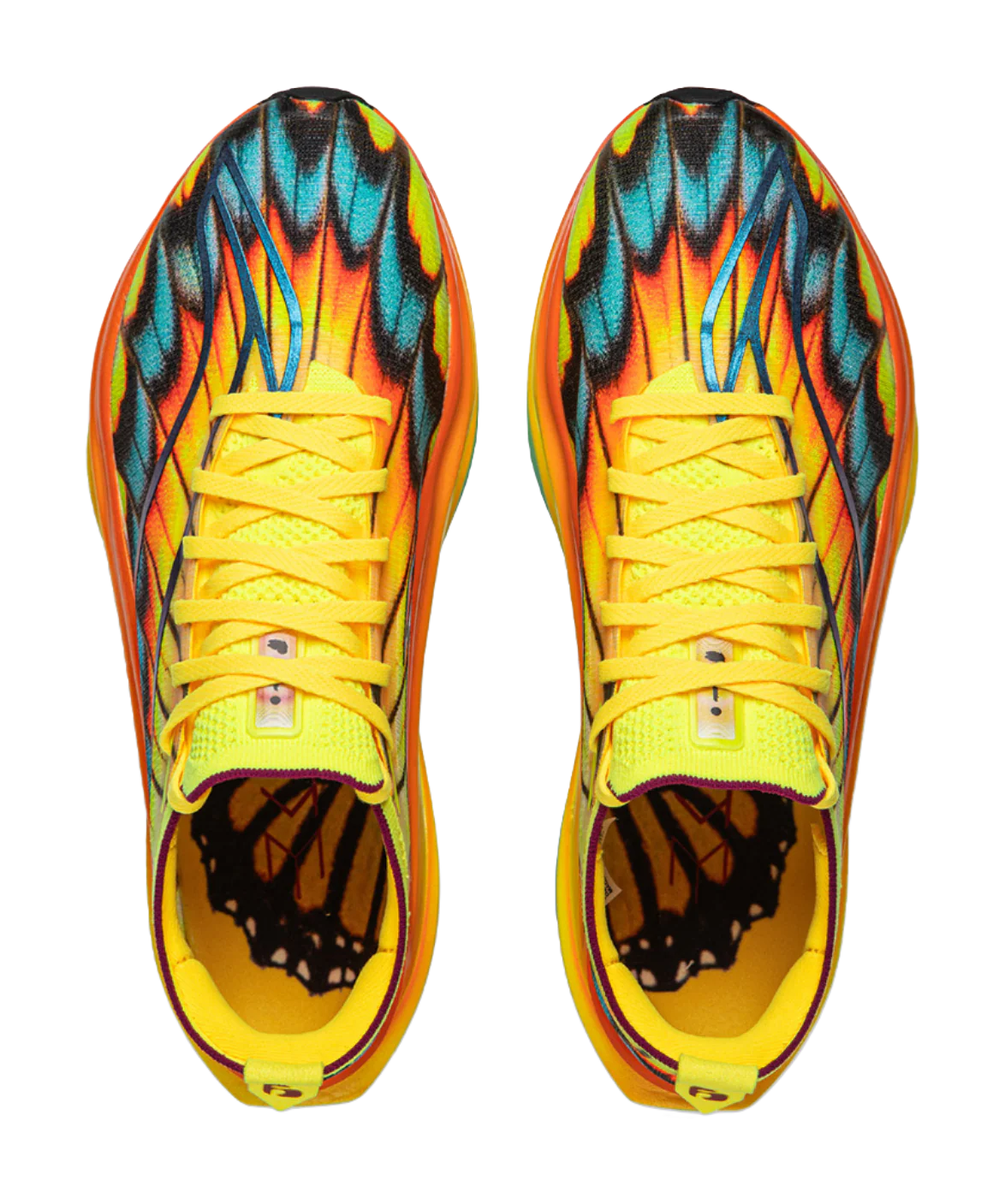 Li-Ning Feidian 6 Elite 'Butterfly' - Running Shoes Unisex Mango Yellow - Image 4