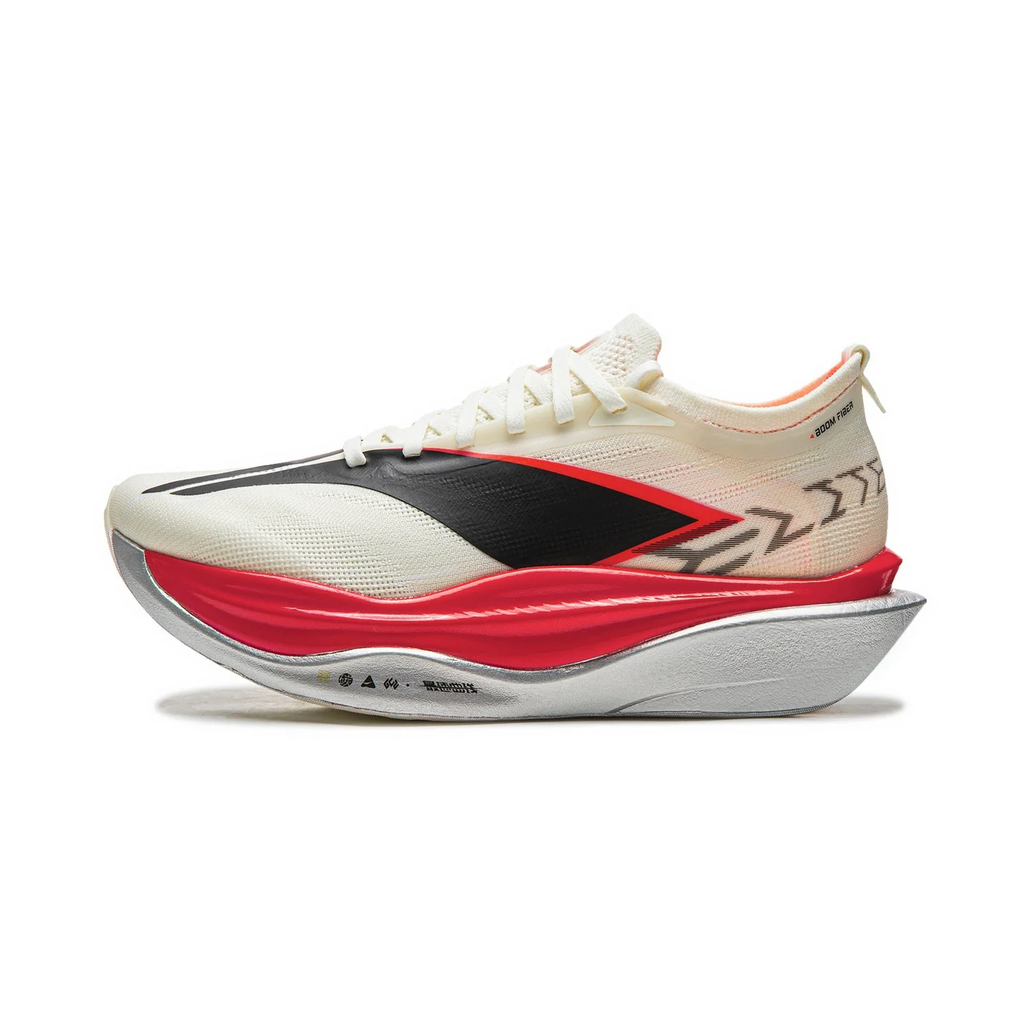 Li Ning Feidian 6 ELITE Cushioning Slip Resistant Abrasion Resistant Rebound Low top Carbon Plate Marathon Racing