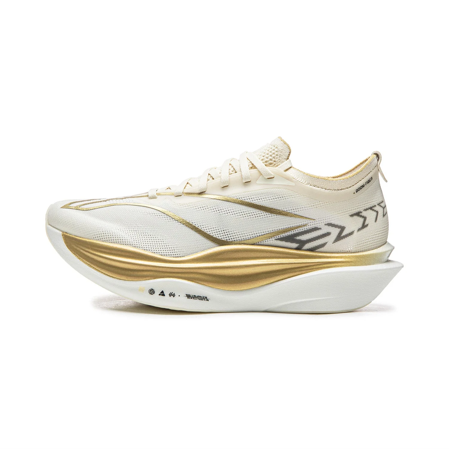 Li Ning Feidian 6 ELITE Cushioning Slip Resistant Abrasion Resistant Rebound Low top Carbon Plate Running Shoes Unisex