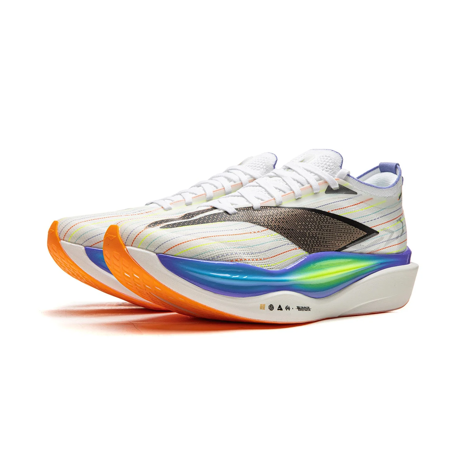 Li Ning Feidian 6 ELITE Cushioning Slip Resistant Abrasion Resistant Rebound Low top Carbon Plate Running Shoes Unisex - Image 3