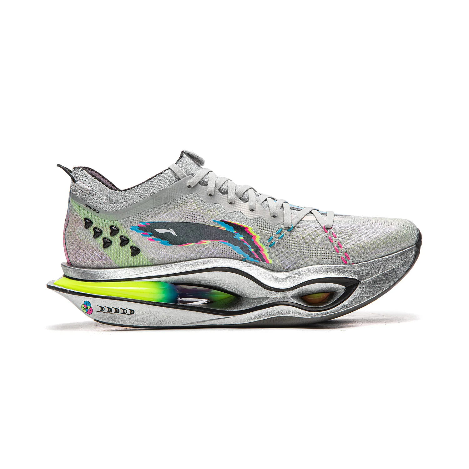 Li Ning Feidian 6 ULTRA Cushioning Slip Resistant Abrasion Resistant Low top Carbon Plate Running Shoes Unisex - Image 2