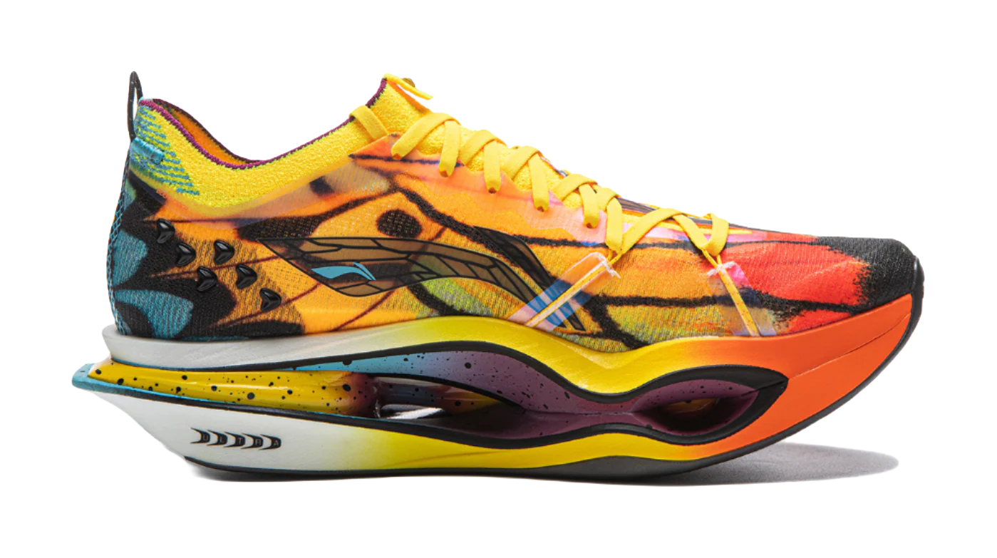 Li-Ning Feidian 6 ULTRA 'Butterfly' - Running Shoes Unisex Mango Yellow - Image 2