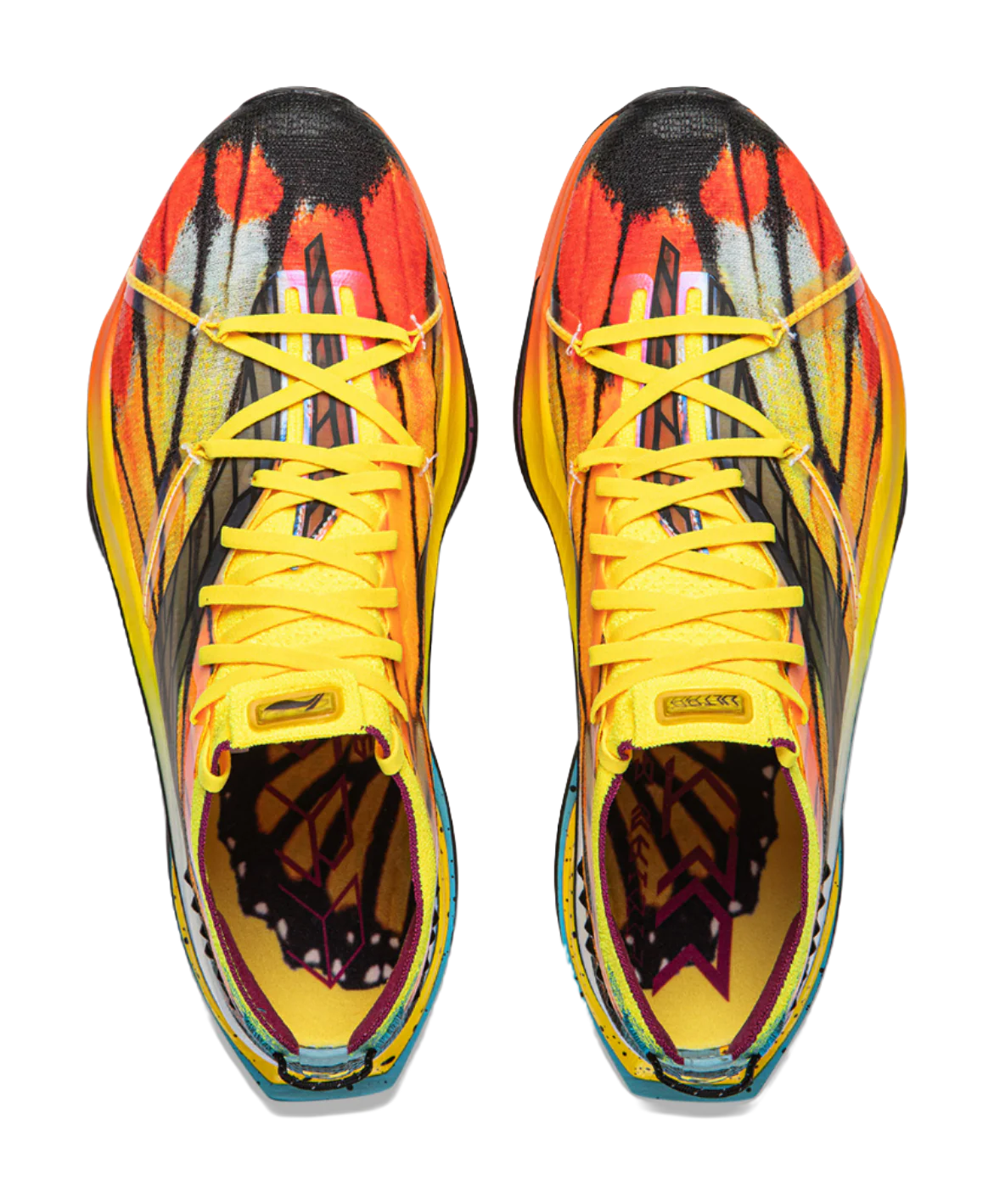Li-Ning Feidian 6 ULTRA 'Butterfly' - Running Shoes Unisex Mango Yellow - Image 4