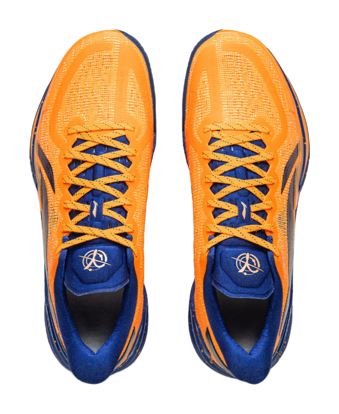 Li-Ning Gamma Men's Basketball Shoes - Cushioning, Slip & Abrasion Resistant, Orange - Image 5