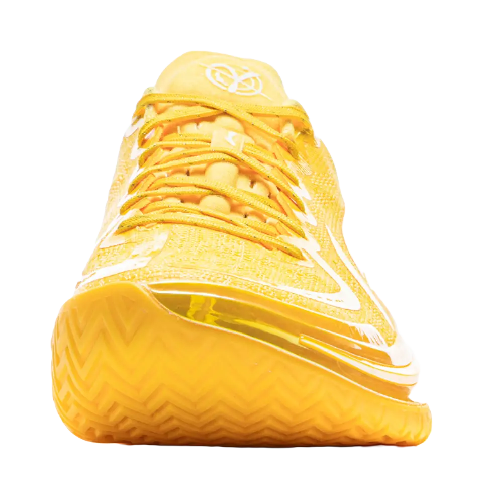 Li-Ning Gamma Men's Basketball Shoes - Neon Mango Yellow | Anti-Slip, Wear-Resistant, Cushioning & Carbon Fiber Support - Image 6