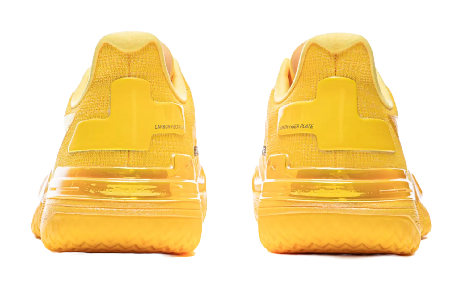 Li-Ning Gamma Men's Basketball Shoes - Neon Mango Yellow | Anti-Slip, Wear-Resistant, Cushioning & Carbon Fiber Support - Image 7
