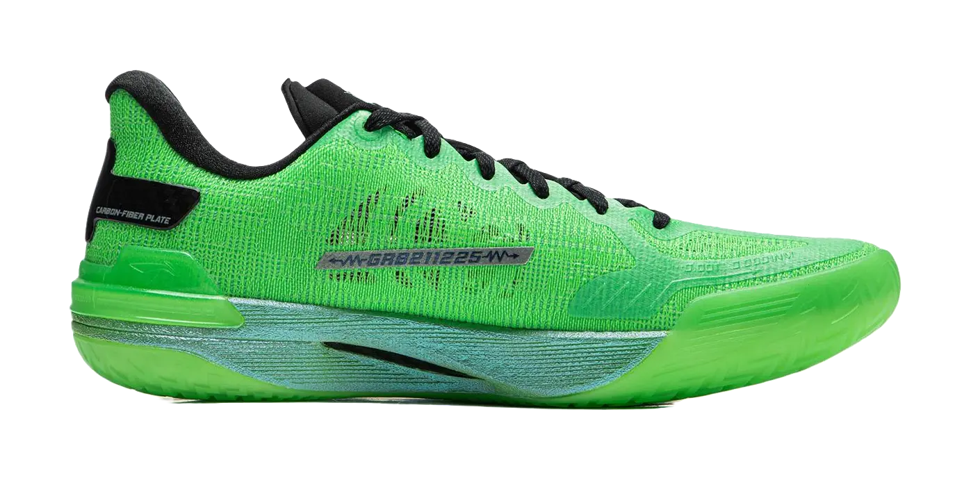 Li Ning Gamma 1 Men's Basketball Shoes - Low Top Green - Image 3
