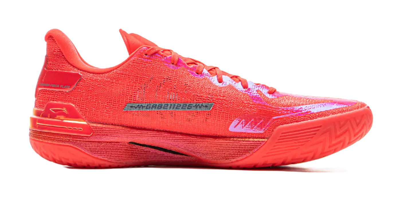 Li-Ning Men's Basketball Shoes Red Sprite | Lightweight Cushioning, Anti-Slip, Wear-Resistant - Image 3