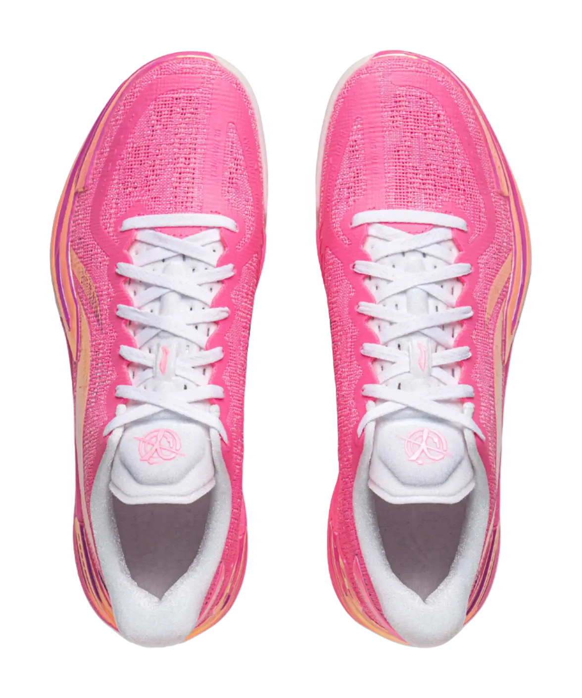 Li-Ning Gamma 1 Valentine's Day Low-Top Basketball Shoes Men's Pink - Image 5