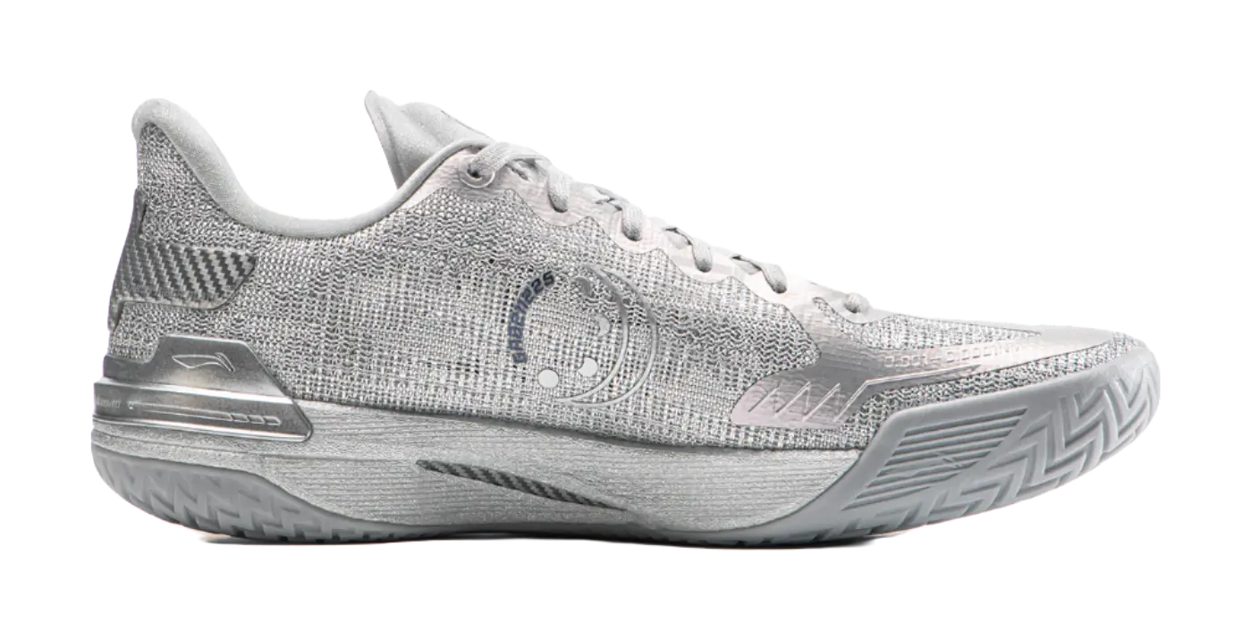 Li Ning Gamma 1 Men's Low-Top Basketball Shoes - Silver - Image 3