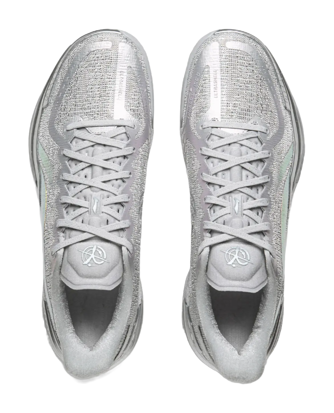 Li Ning Gamma 1 Men's Low-Top Basketball Shoes - Silver - Image 5