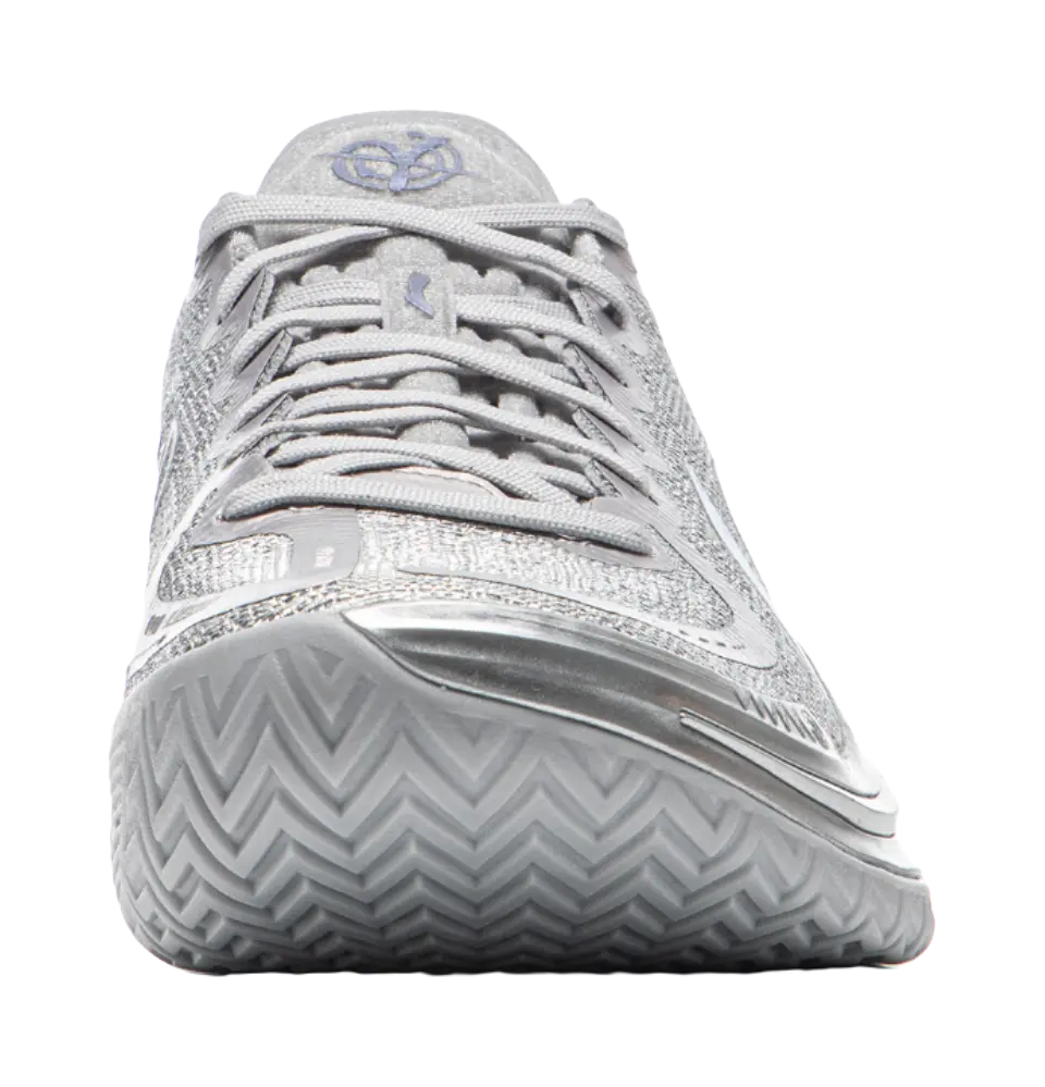 Li Ning Gamma 1 Men's Low-Top Basketball Shoes - Silver - Image 6