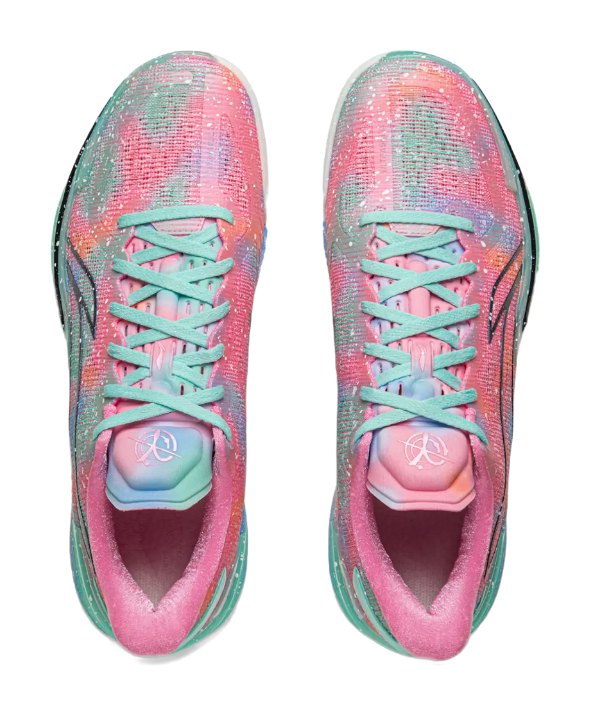 Li Ning Gamma Men's Low-Top Basketball Shoes Neon Pink - Image 5