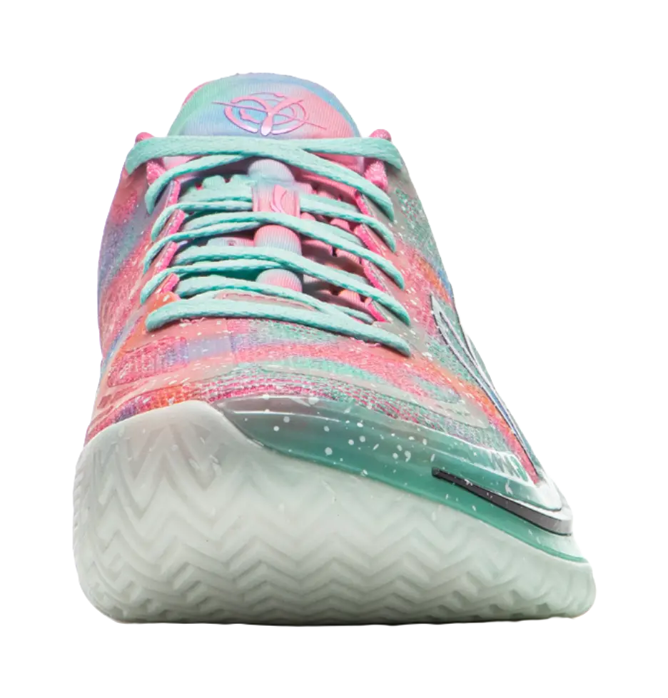 Li Ning Gamma Men's Low-Top Basketball Shoes Neon Pink - Image 6