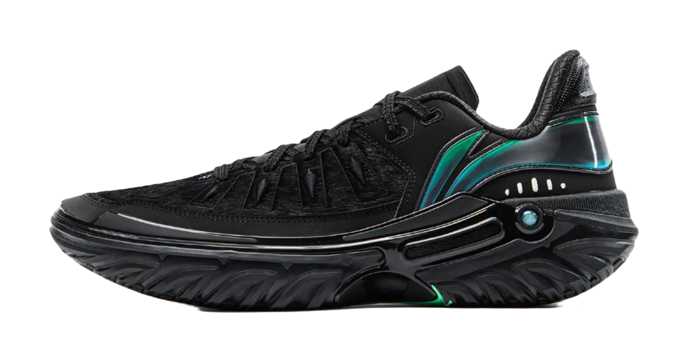 Li Ning Jie Ao 2 Men's Low Top Basketball Shoes - Black Panther