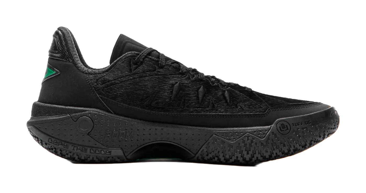 Li Ning Jie Ao 2 Men's Low Top Basketball Shoes - Black Panther - Image 2