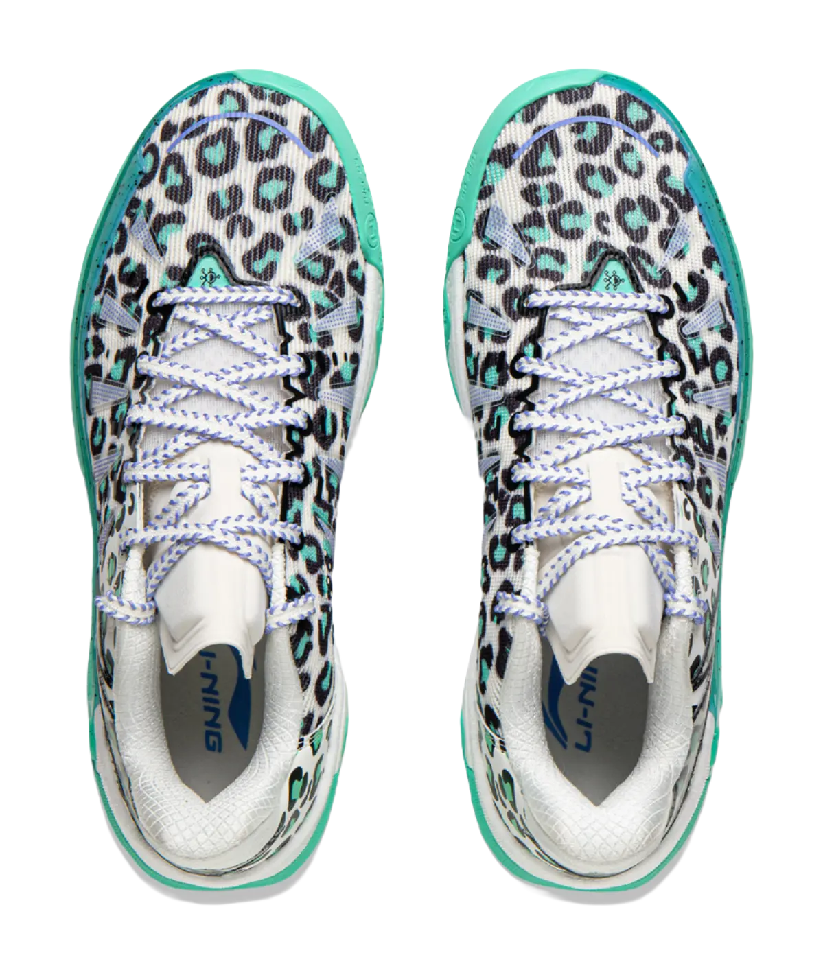 Li Ning Jie Ao 2 Men's Low Top Outdoor Basketball Shoes - White/Black/Green - Image 5
