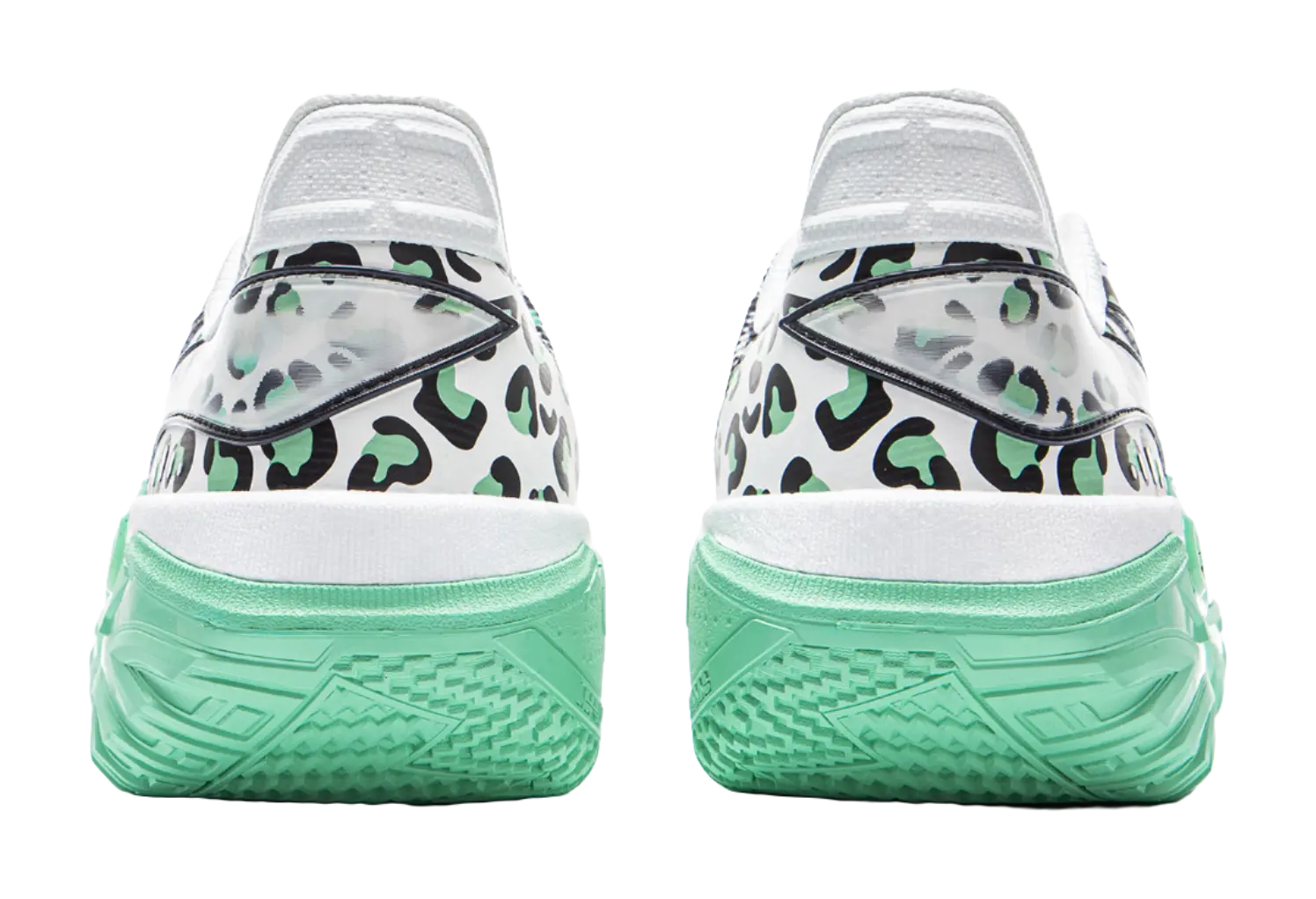 Li Ning Jie Ao 2 Men's Low Top Outdoor Basketball Shoes - White/Black/Green - Image 7