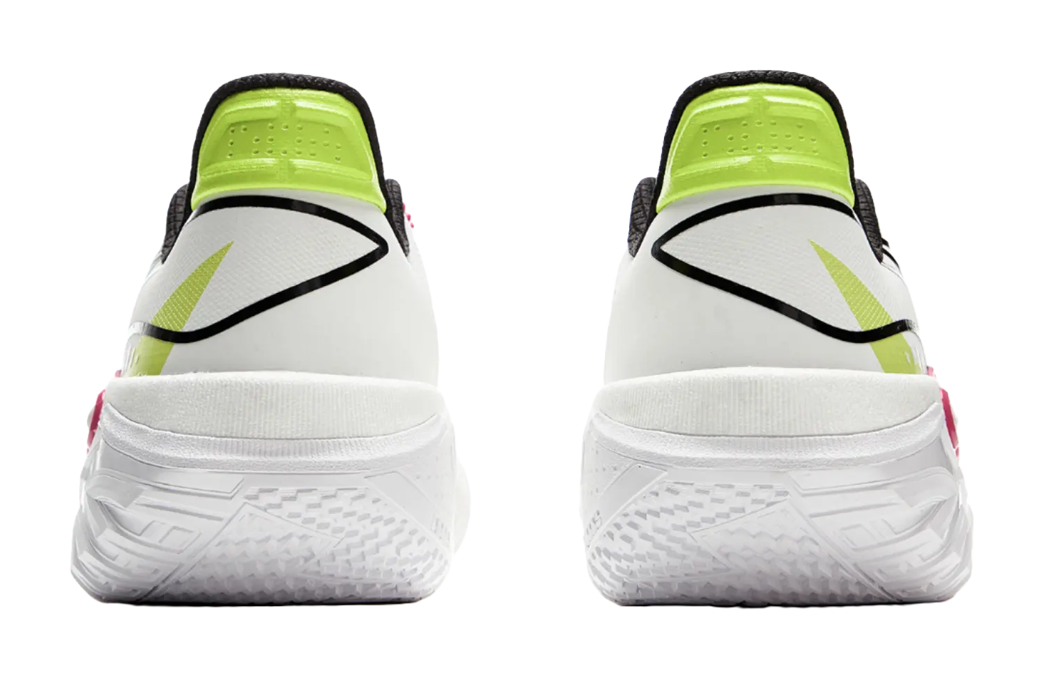 Li Ning Jie Ao 2 Men's Low-Top Basketball Shoes White/Red - Image 7