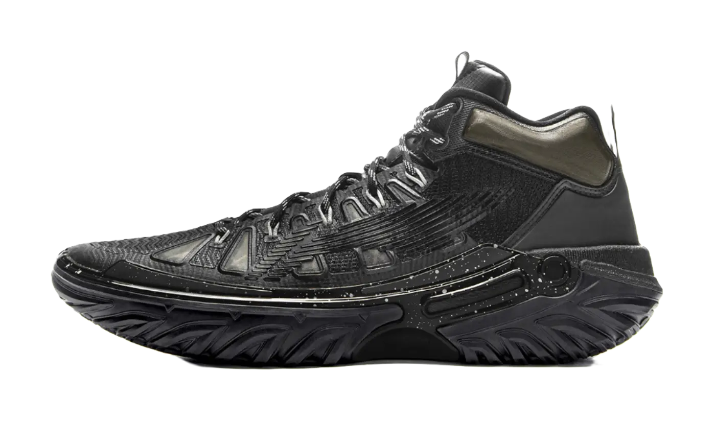 Li Ning Jie Ao 2 High Basketball Shoes Men's Black - Image 2