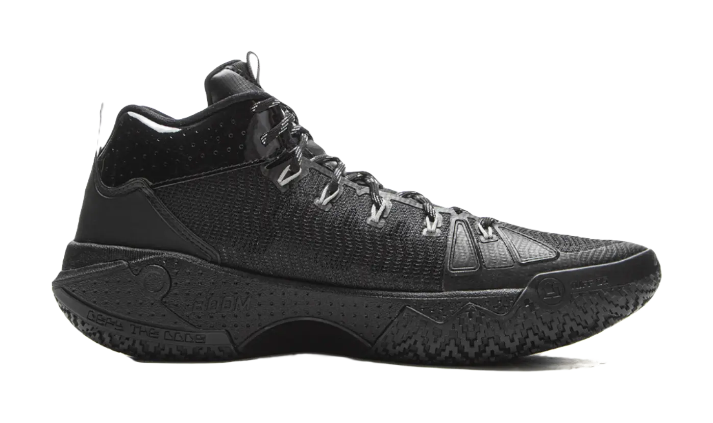 Li Ning Jie Ao 2 High Basketball Shoes Men's Black - Image 3