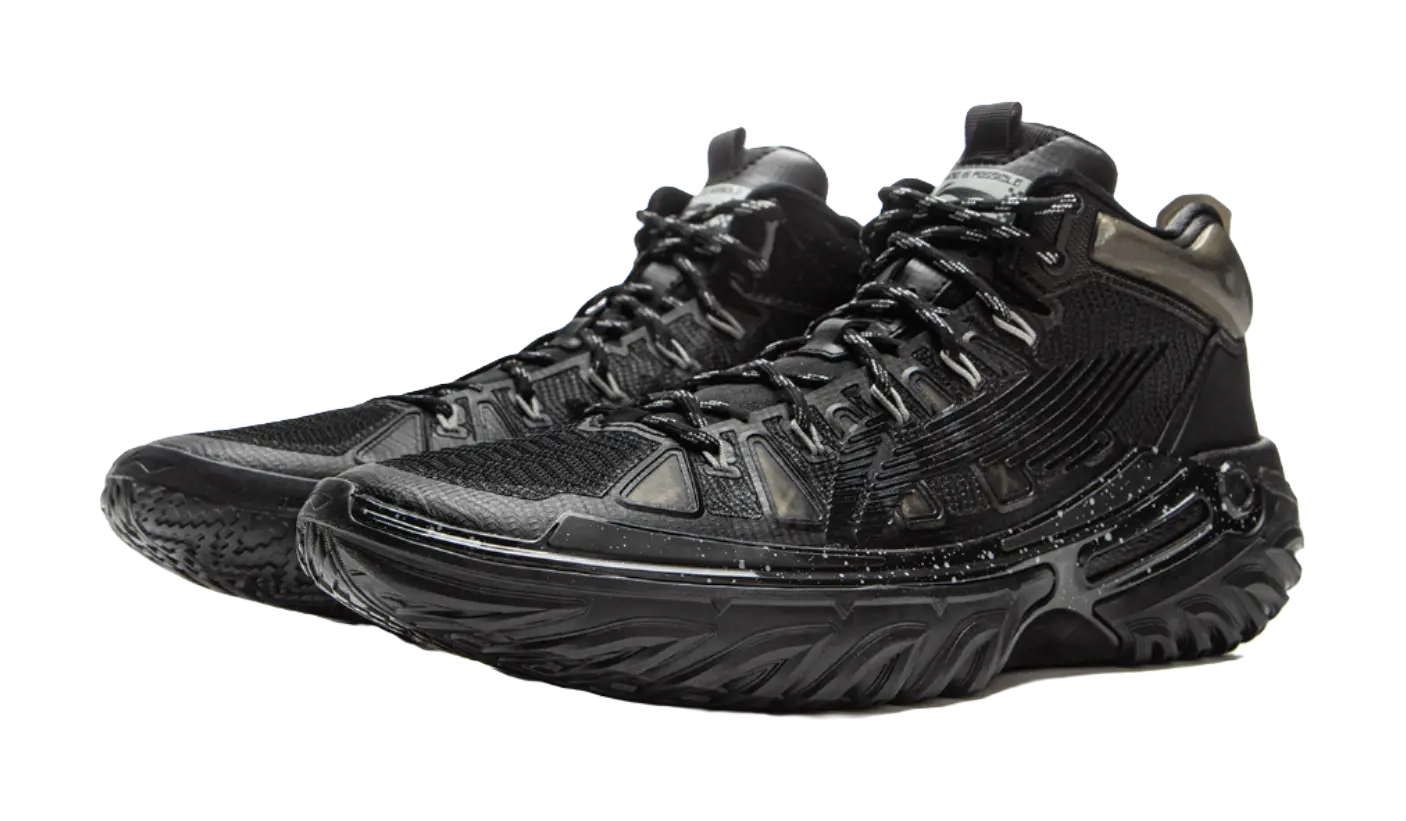 Li Ning Jie Ao 2 High Basketball Shoes Men's Black - Image 4