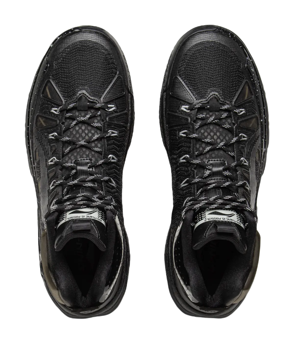 Li Ning Jie Ao 2 High Basketball Shoes Men's Black - Image 5