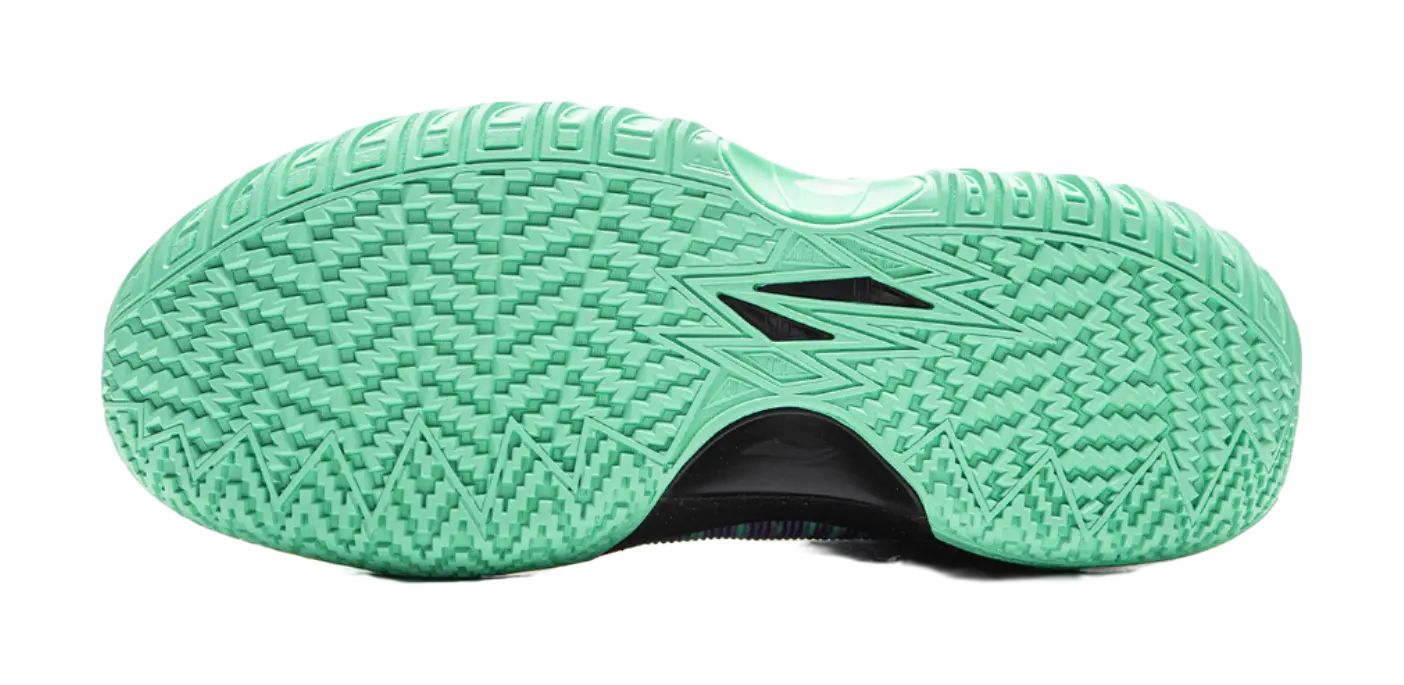 Li Ning Jie Ao 2 High Basketball Shoes Men's Jade Green/Dragon Court Purple - Image 8