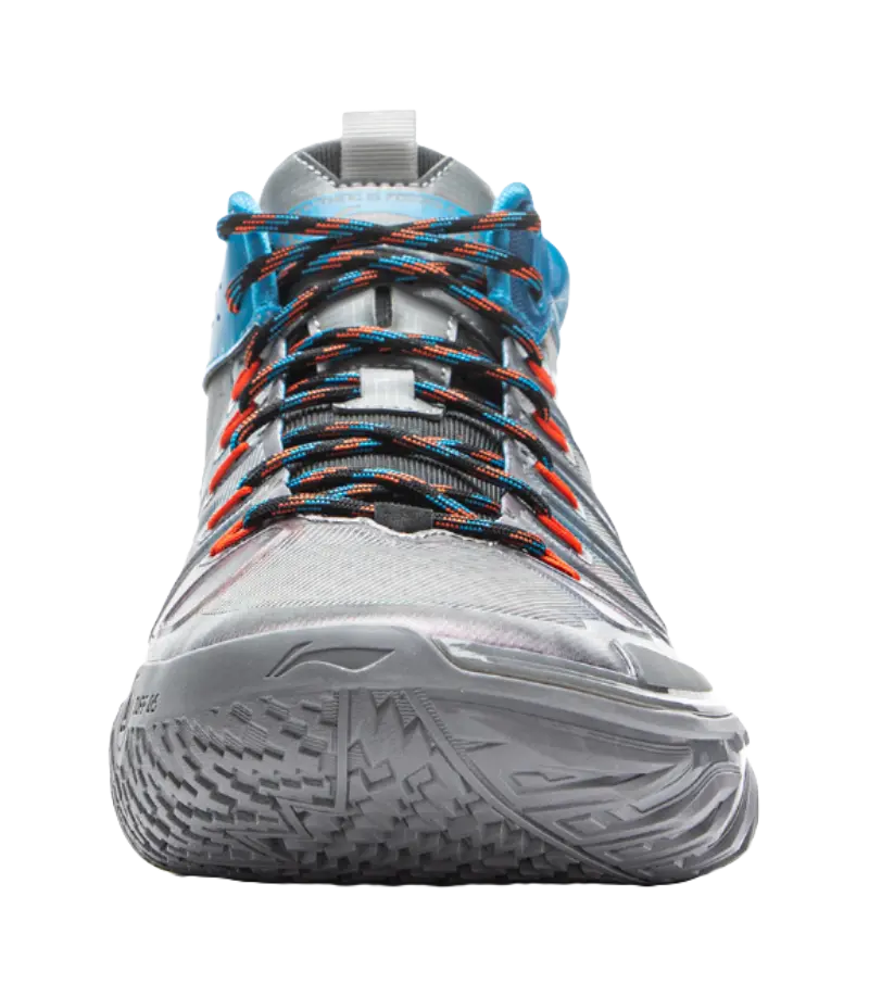 Li Ning Jie Ao 2 High Basketball Shoes Men's Shark Gray/Black - Image 6