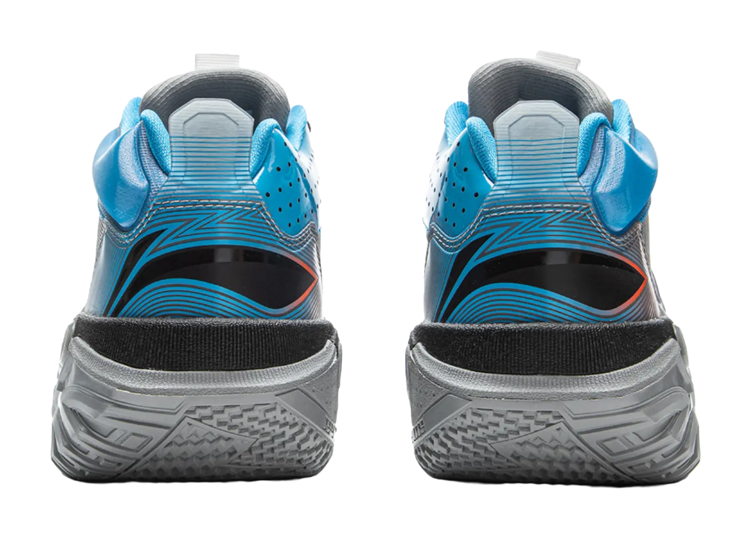 Li Ning Jie Ao 2 High Basketball Shoes Men's Shark Gray/Black - Image 7