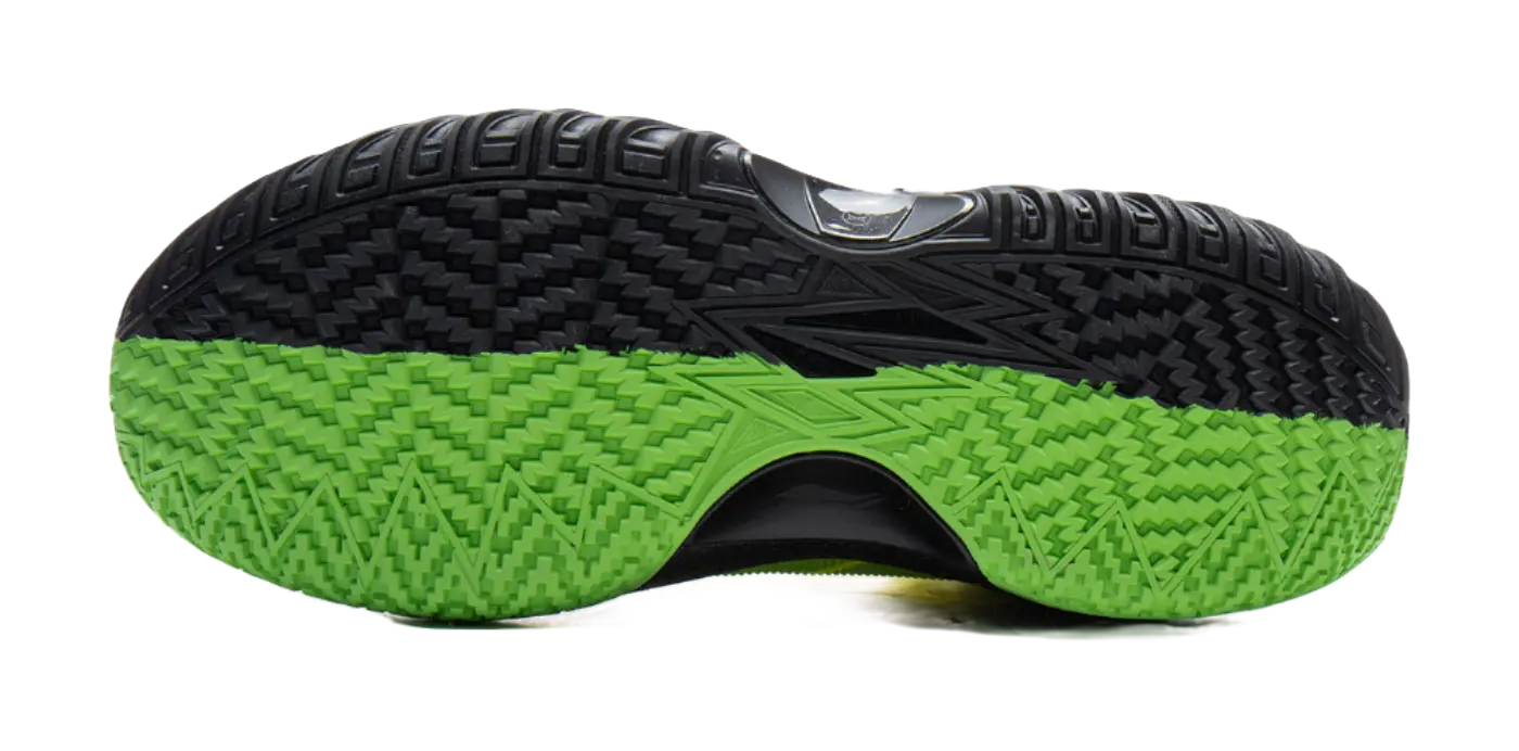 Li Ning Jie Ao 2 High Basketball Shoes Men's Yellow/Black - Image 8