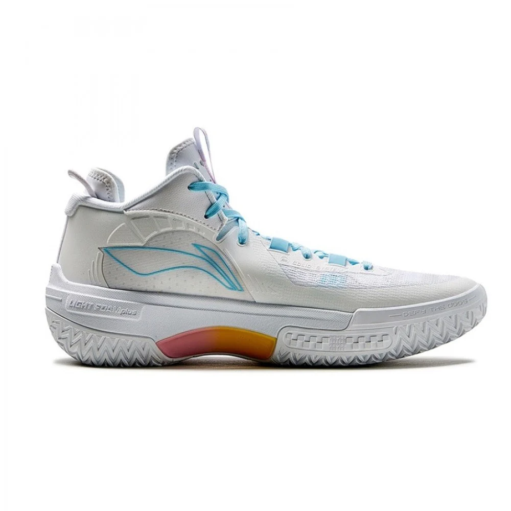 Li Ning Jie Ao Men's Mid-Top Outdoor Basketball Shoes - Cushioned, Slip & Abrasion Resistant - Image 2