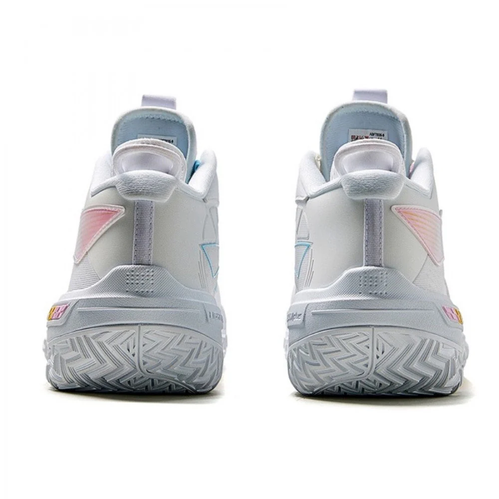 Li Ning Jie Ao Men's Mid-Top Outdoor Basketball Shoes - Cushioned, Slip & Abrasion Resistant - Image 3