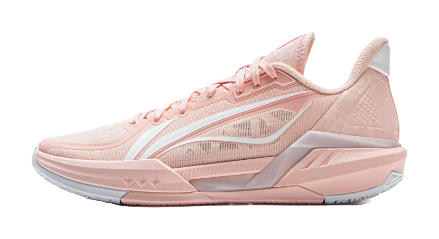 Li Ning Light Speed 3 Men's Basketball Shoes Pink/White