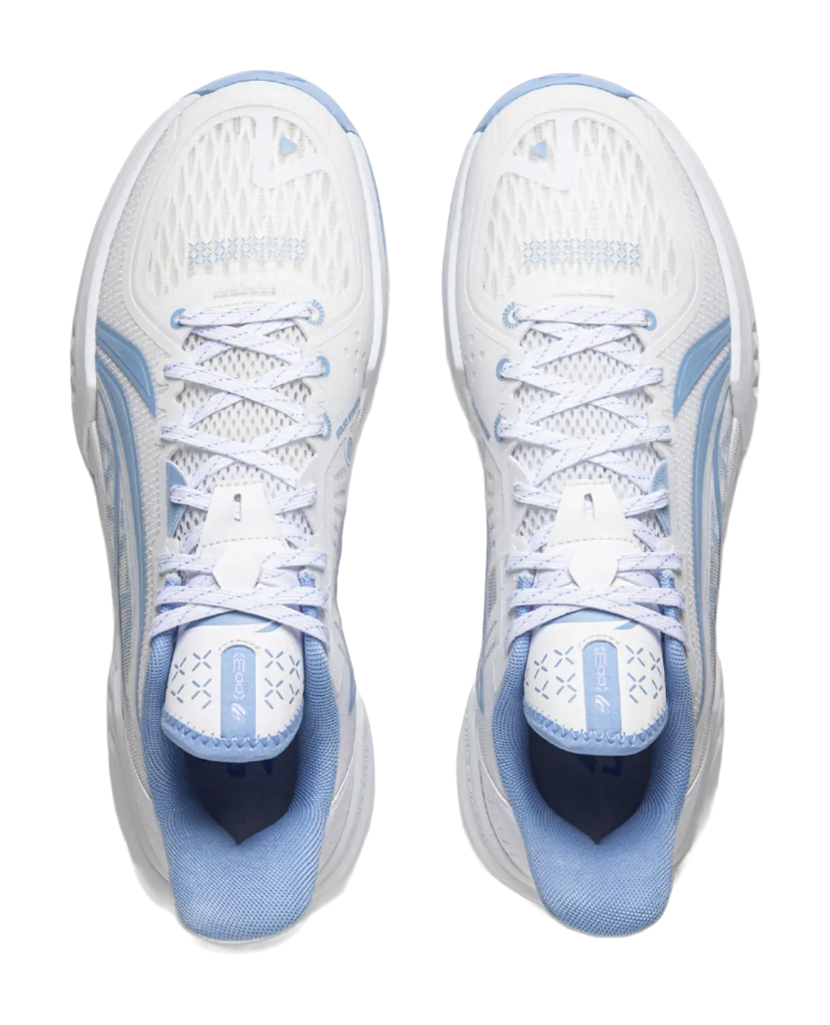 Li Ning Light Speed 3 Low Basketball Shoes Men's White Blue - Image 5