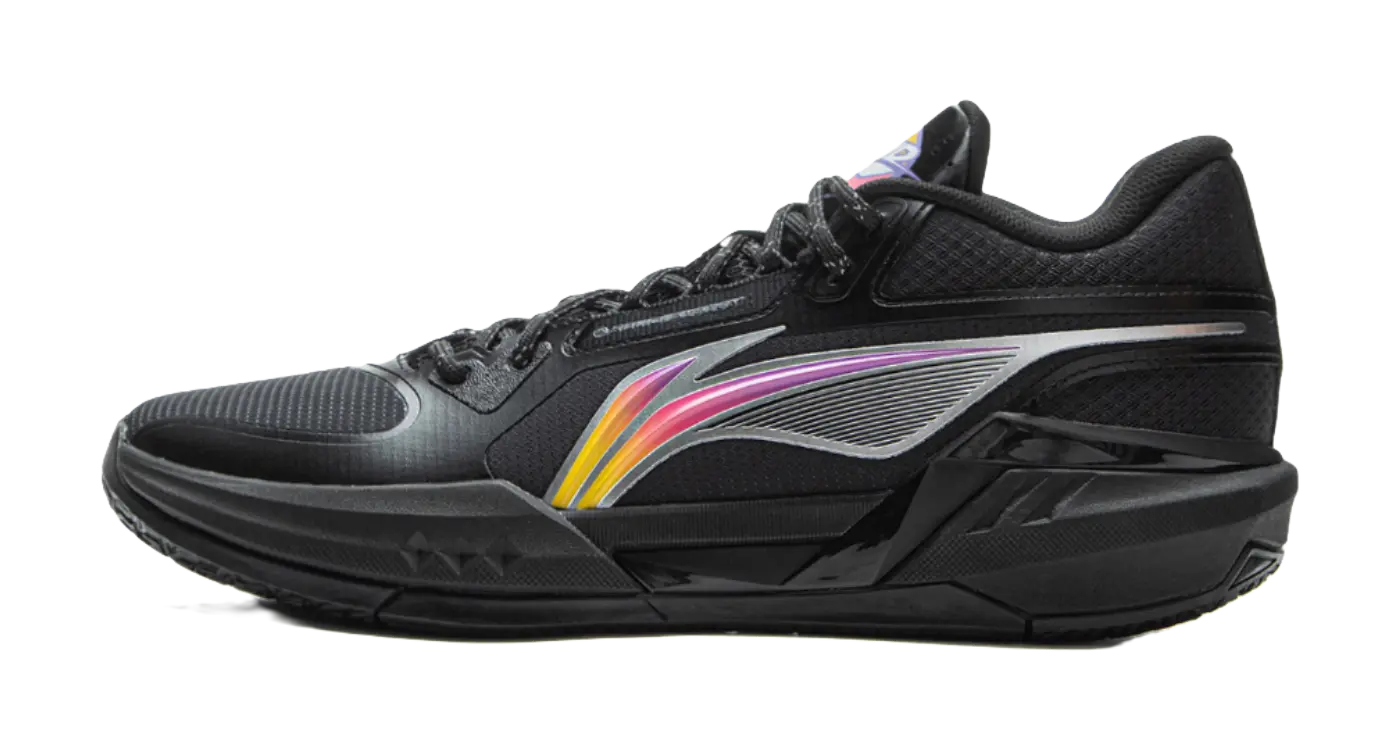 LI-NING Light Speed 3 'Standard Black' Mid Basketball Shoes Mens - Image 2