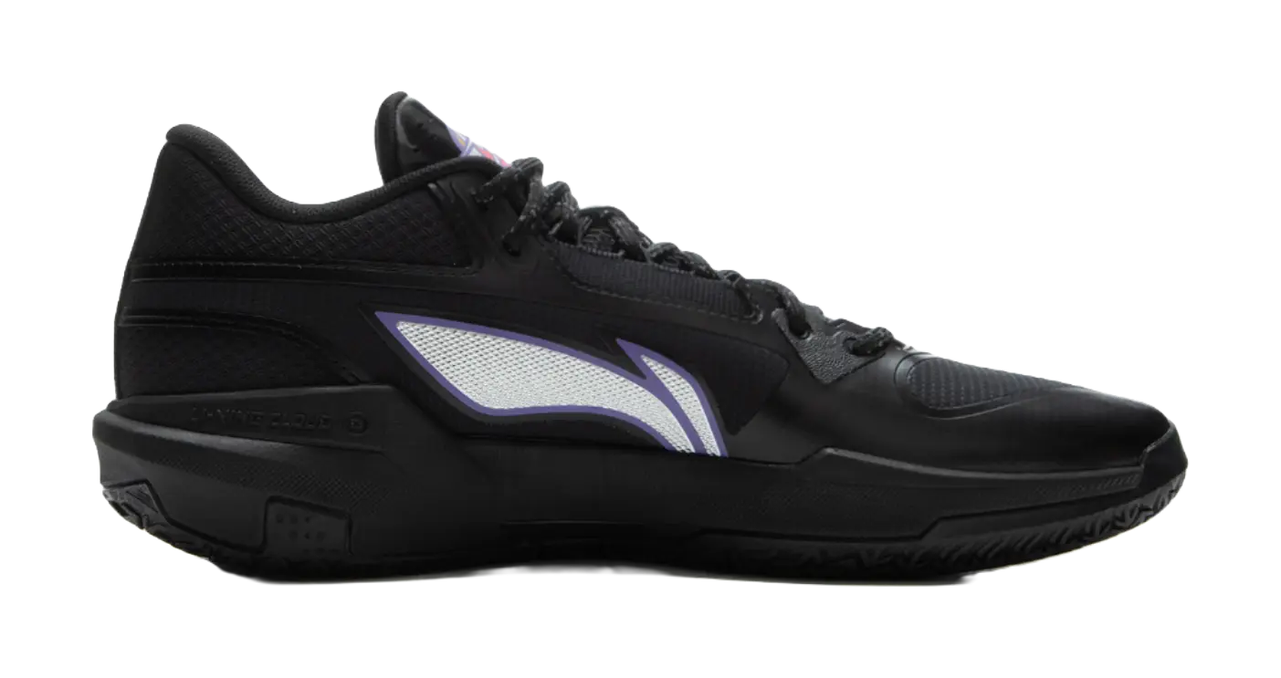 LI-NING Light Speed 3 'Standard Black' Mid Basketball Shoes Mens - Image 3