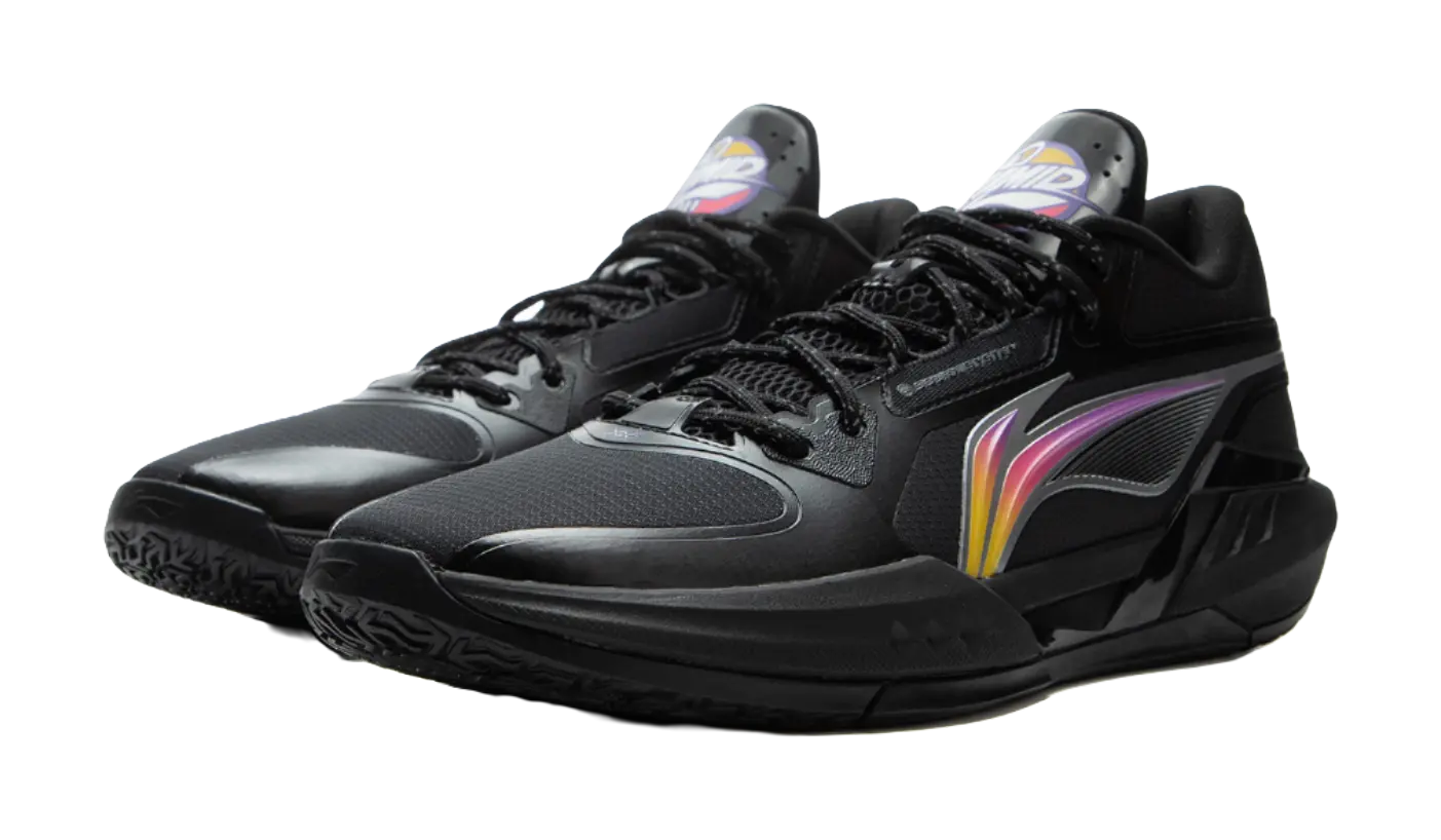 LI-NING Light Speed 3 'Standard Black' Mid Basketball Shoes Mens - Image 4