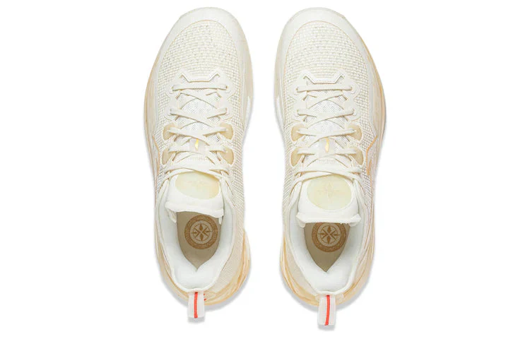 Li Ning Liren 3 V2 Low Basketball Shoes Yellow/White - Image 4