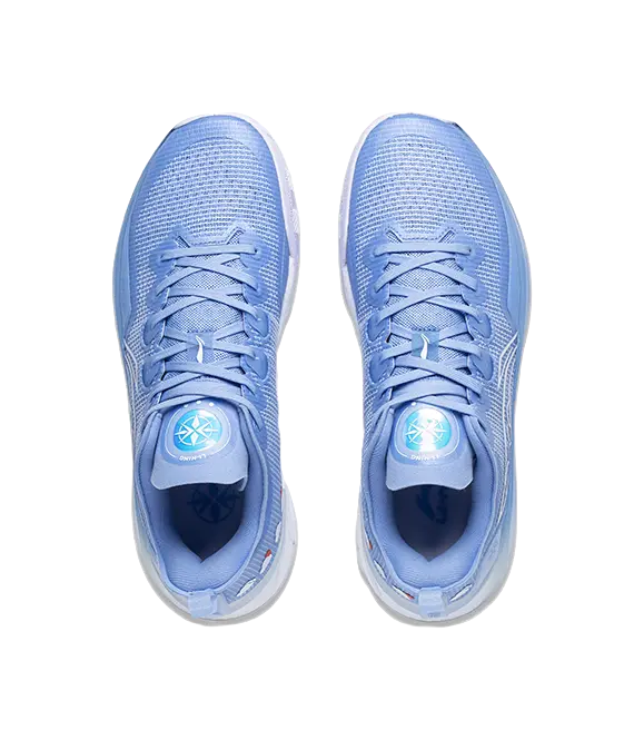 Li-Ning Liren 3 V2 Blue Sky Basketball Shoes - Boom Fiber, Full-Length Cushioning, Slip & Abrasion Resistant, Unisex - Image 3