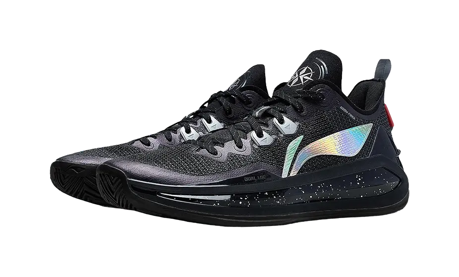 LINING Liren 3 V2 Basketball Shoes Unisex Black - Image 3