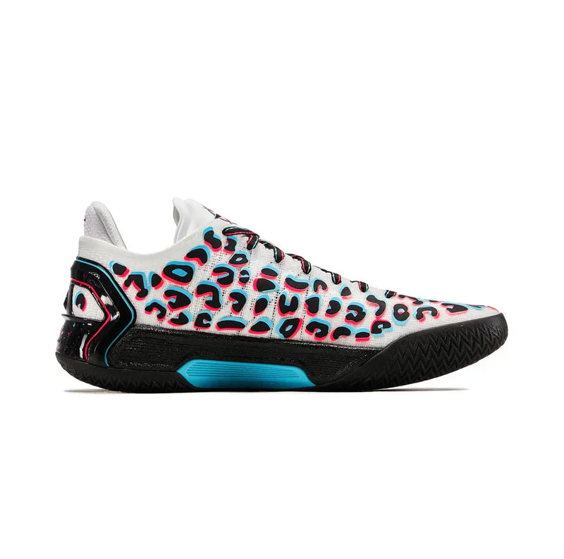 Li-Ning Liren 4 V2 - Men's Basketball Shoes White/Black - Image 2