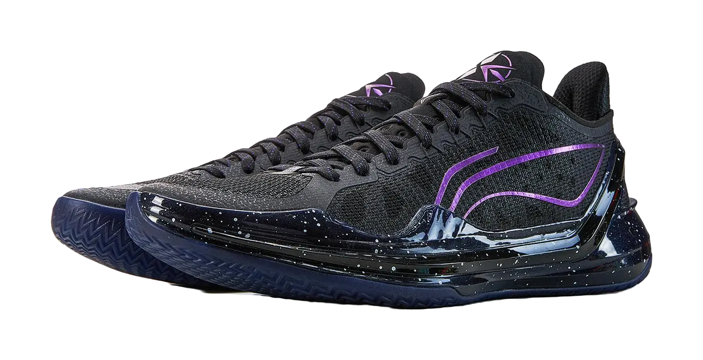 LiNing LiRen 4 V2 Low Basketball Shoes Men's Black - Image 3