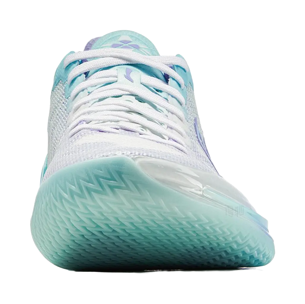 Li-Ning Liren 4 V2 Men's Basketball Shoes Island Blue/Snow Cyan Purple - Image 5