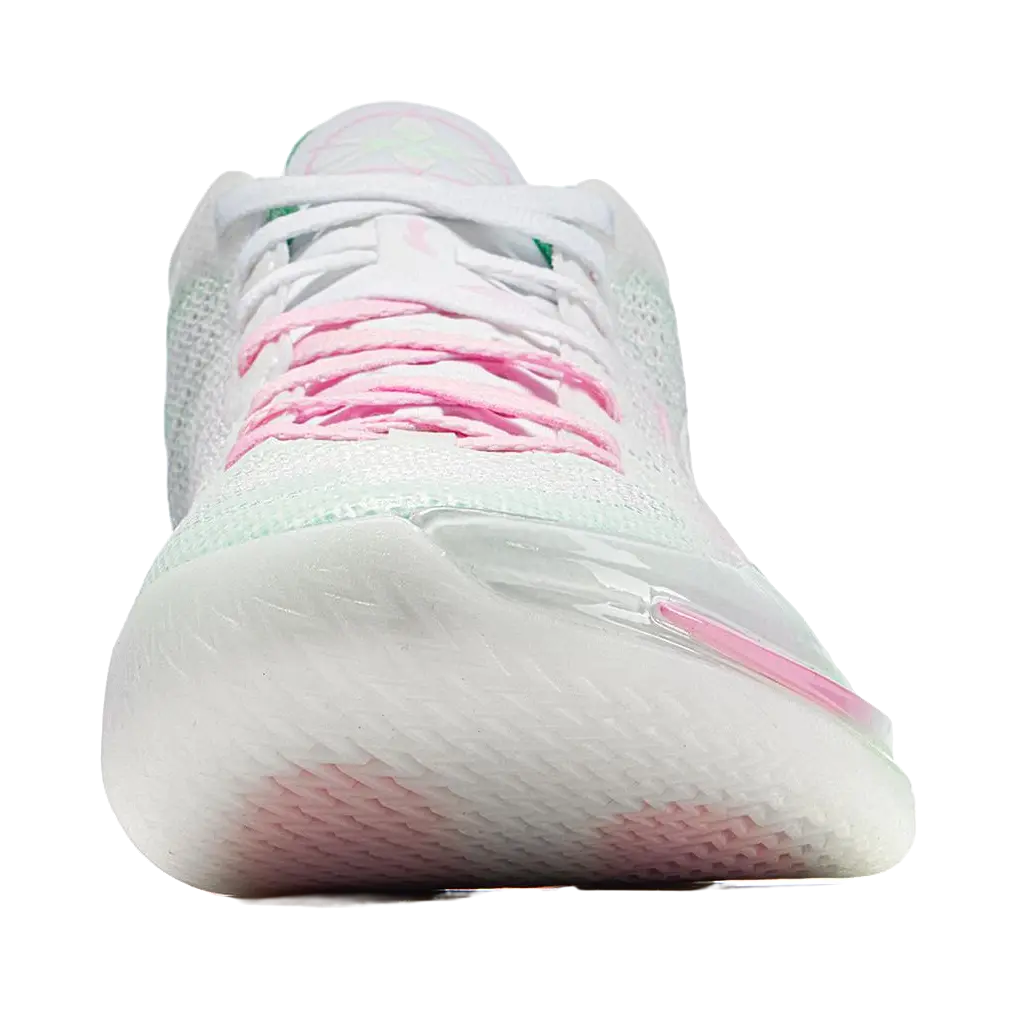 Li-Ning Liren 4 V2 - Men's Basketball Shoes White/Cooling Green - Image 5