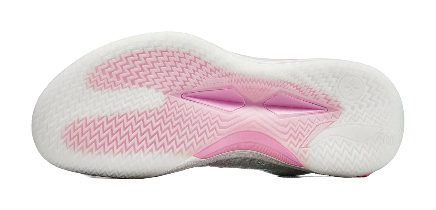 Li-Ning Liren 4 V2 - Men's Basketball Shoes White/Cooling Green - Image 6
