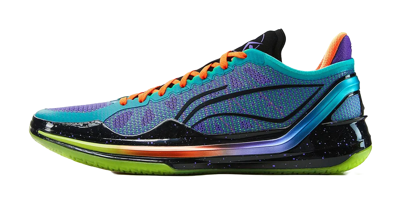 LiNing LiRen 4 V2 Men's Basketball Shoes - Slip Resistant Lightweight Rebound Low Top