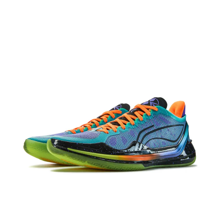 LiNing LiRen 4 V2 Men's Basketball Shoes - Slip Resistant Lightweight Rebound Low Top - Image 3
