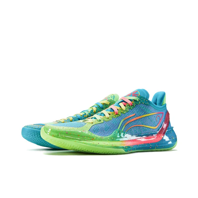 Li-NingLiRen 4 V2 'Poison Grog' - Men's Basketball Shoes Turquoise - Image 3