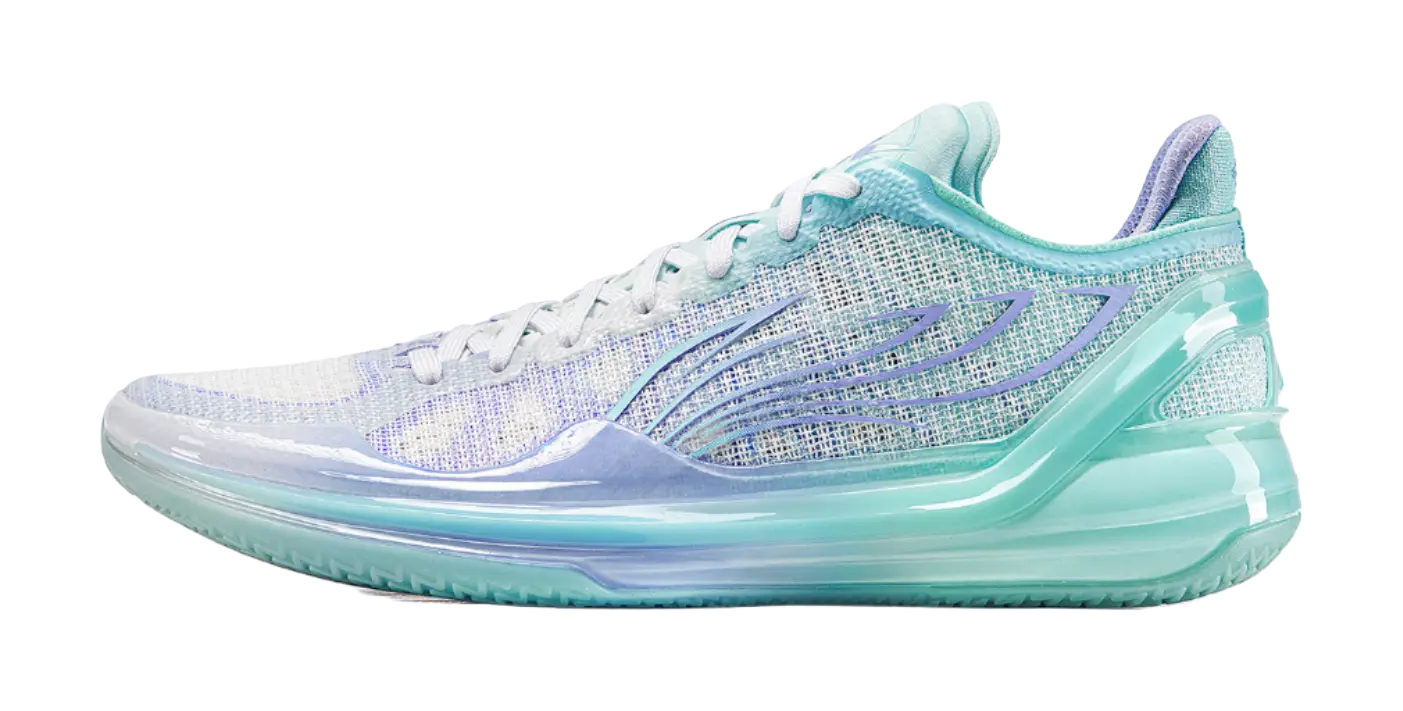 Li-Ning Liren 4V2 - Basketball Shoes - Blue Cyan Purple